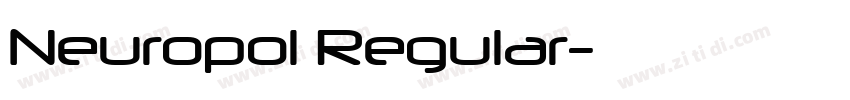 Neuropol Regular字体转换